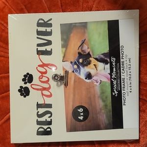 "Best dog ever" 4x6 photo frame